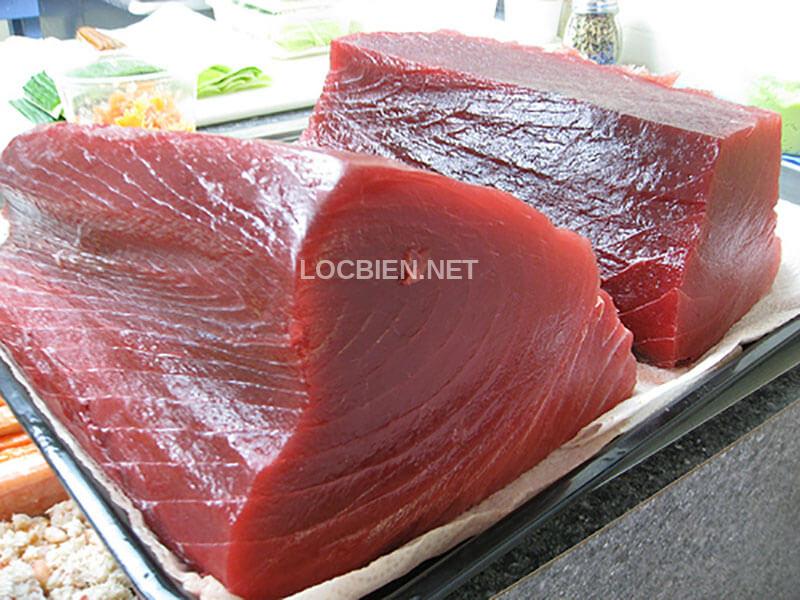 giá bán cá ngừ đại dương cắt khúc